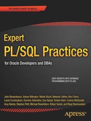 cover image of Expert PL/SQL Practices